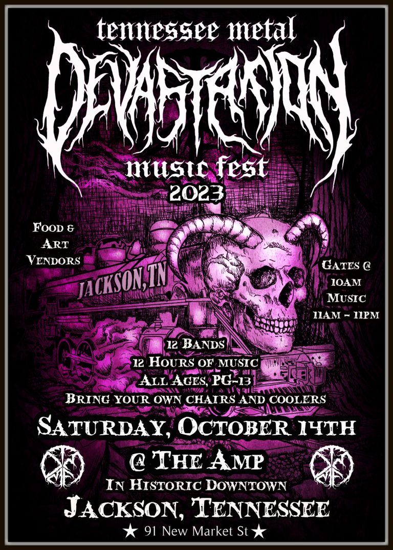 Lenax Is Sponsoring The Tennessee Metal Devastation Music Fest 2023!!!