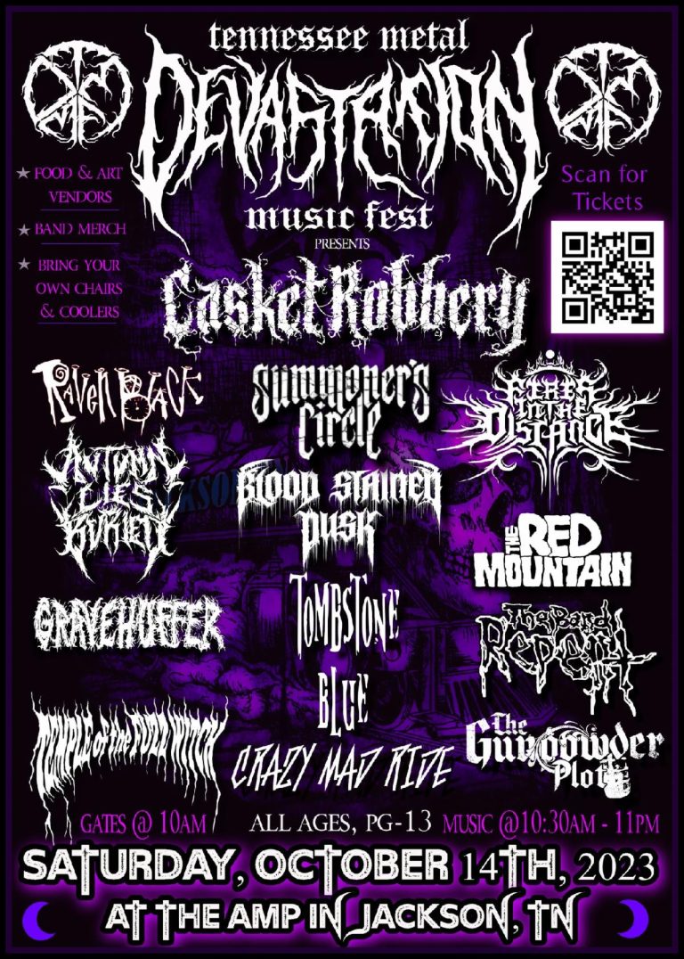Tennessee Metal Devastation Music Fest 2023 (Official Radio Advert)