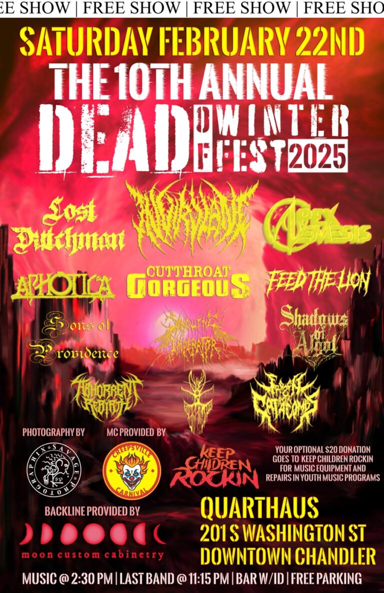 Dead of Winter Festival returns for 10th edition