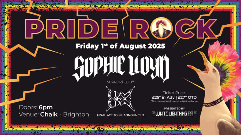 PRIDE ROCK FESTIVAL – LINE UP ANNOUNCEMENT
