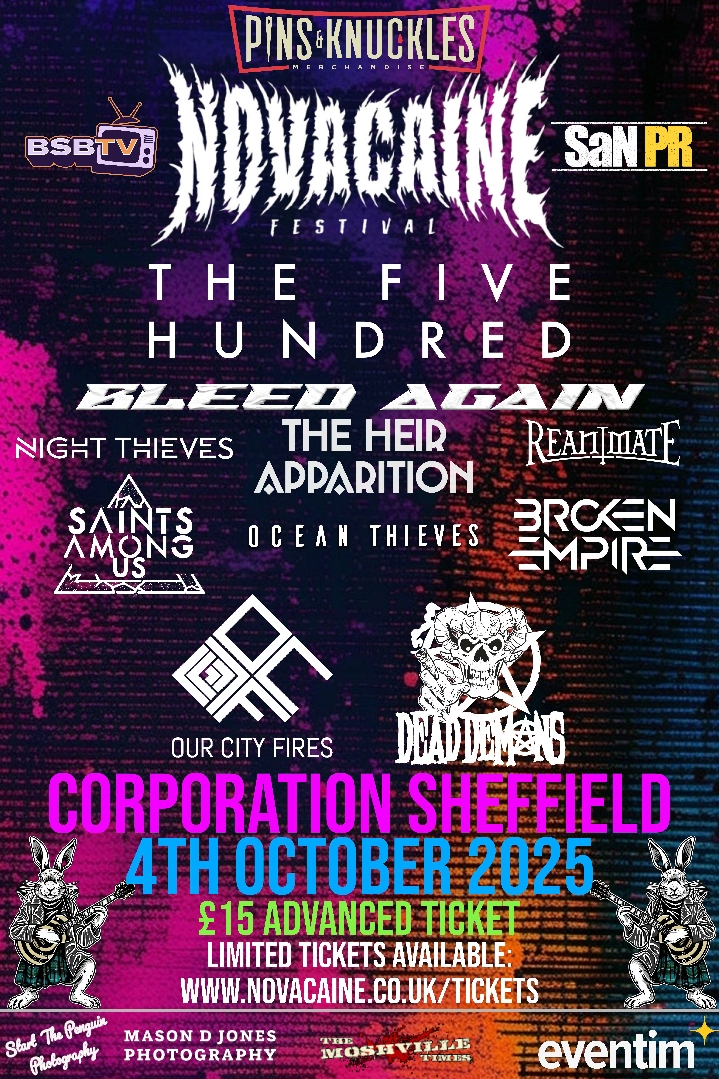NOVACAINE FESTIVAL 2025 RELEASE NEW TRAILER & FREE TICKET GIVEAWAY!