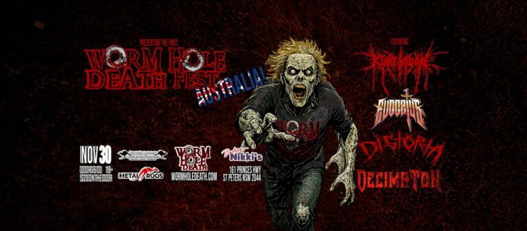The Underground Unites: WormHoleDeath Fest Australia Announced